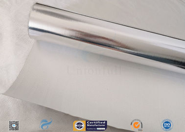 260℃ Tear Resistance 12.6oz Aluminium Foil Coated Fiberglass Fabric