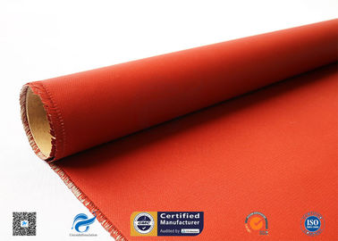 C - Glass 3732 Two Side Red Silicone Rubber Coated Fiberglass Fabric