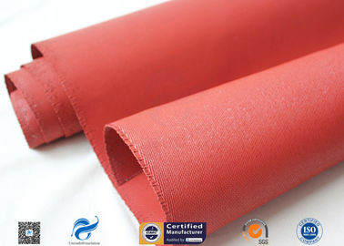 1010g Red Silicone Coated Fiberglass Fabric 1mm Electrical Insulation Durable