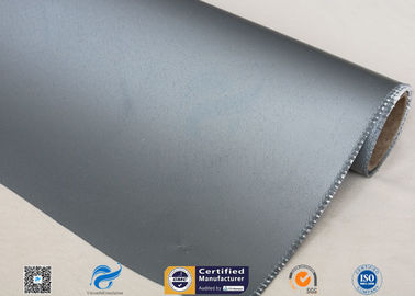 900g/m2 Grey Silicone Coated Fiberglass Fabric For Heat Insulation 0.85mm Thickness