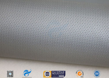 0.55mm Silicone Coated Fiberglass Cloth 580gsm Thermal Insulation Jacket Cloth