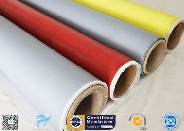 260℃ High Temperature E-glass Satin/Twill Silicone Coated Fiberglass Fabric