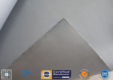 High Temperature Satin Weave 80/80g Gray Color Silicone Coated Fiberglass Fabric