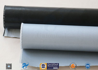 510g 0.5mm Black Silicone Coated Fiberglass Fabric For Fabric Expansion Joint