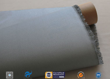 3732 15oz 0.5mm Grey PU Coated Fiberglass Cloth For Welding Curtain