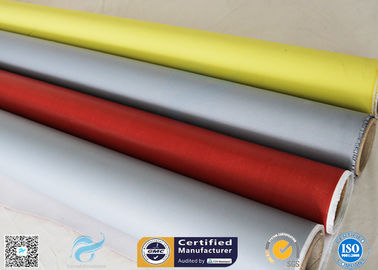 18OZ Heat Insulation 3732 E - Glass 0.45mm Silicone Coated Fiberglass Fabric