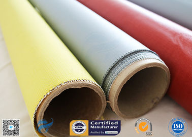 18OZ Heat Insulation 3732 E - Glass 0.45mm Silicone Coated Fiberglass Fabric