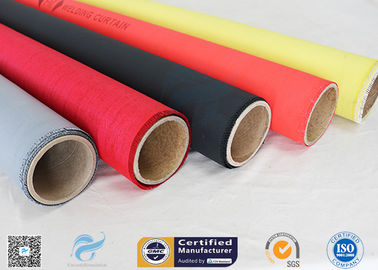 Welding Curtain High Intensity 40/40g Satin Weave Silicone Coated Fiberglass Fabric