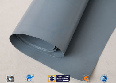 100cm Width PVC Coated Fiberglass Cloth For Fire Resistant / Waterproof Air Duct