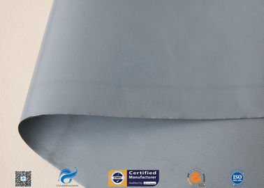 100cm Width PVC Coated Fiberglass Cloth For Fire Resistant / Waterproof Air Duct