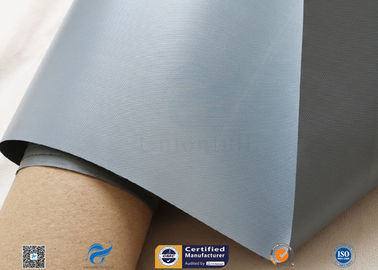 280gsm 7628 Grey PVC Coated Fiberglass Fabric For Flexible Air Ducting