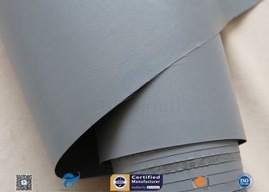 7628 Grey Waterproof PVC Coated Fiberglass Cloth Fabric Duct Glass Fiber Cloth