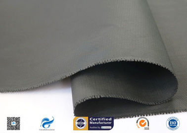 510g E-Glass Black Silicone Coated Fiberglass Fabric Insulation Fireproof  Cloth