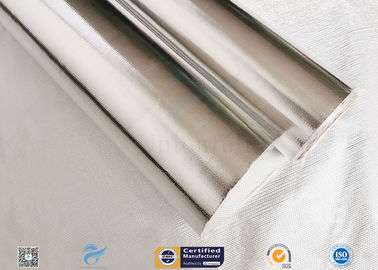 Thermal Insulation Aluminium Foil Singled Side Woven Fiberglass Fabric