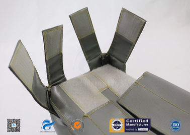 Thermal Insulation Covers Removable Reusable For Valves Heat Resistant Fiber Glass