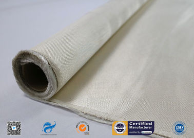 High Temperature 0.7mm Brown High Silica Cloth Heat Resistant