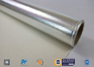 Wateproof And Fireproof Aluminum Foil Coated Fiberglass Fabric