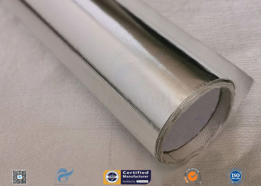 572℉ Aluminium Foil Fiberglass Fabric For Roof Heat Insulation Non Water Permeability