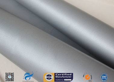 High Intensity Coated Fiberglass Fabric With Gray Silicone 17oz 1.55m Width