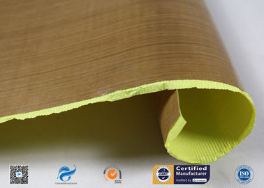 Fireproof PTFE Coated Fiberglass Fabric Adhesive Tapes Heat Insulation