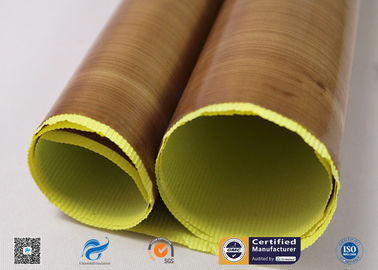 Fireproof PTFE Coated Fiberglass Fabric Adhesive Tapes Heat Insulation