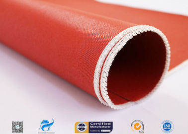 Durable Thin Fiberglass Cloth 30 Oz With Silicone Rubber Coating On Two Sides