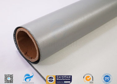 Thermal Insulation Alkali Free Fiberglass Fabric Coated With Silicone Rubber