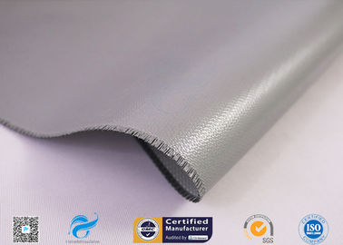 Thermal Insulation Alkali Free Fiberglass Fabric Coated With Silicone Rubber