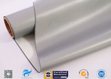 Thermal Insulation Alkali Free Fiberglass Fabric Coated With Silicone Rubber