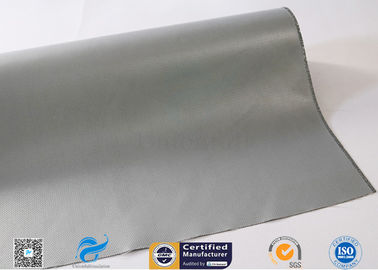 Industrial Fireproof Fiberglass Fabric , 510g Single Side Rubber Coated Fiberglass Fabric