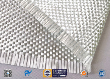 High Temperature Resistant Fiberglass Fabric , Woven Roving Cloth With High Strength