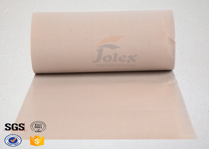 Plain Width Ptfe Coated Fiberglass Cloth for Food Baking / Heat Sealing Machine