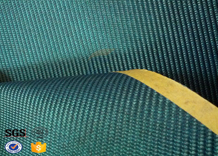 Green 430gsm Glass Fibre Cloth Coated PVC for Wedling Blanket Fireproof
