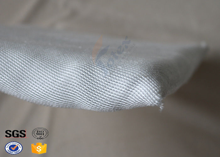 White High Silica Cloth Fiberglass E Glass Needle Mat Fireproof  25mm
