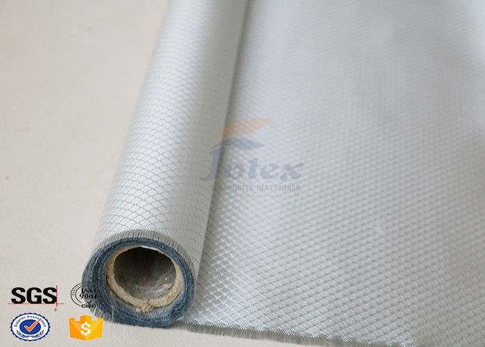 High Intensity Heat Resistant Fiberglass Woven Cloth With Silver Coated