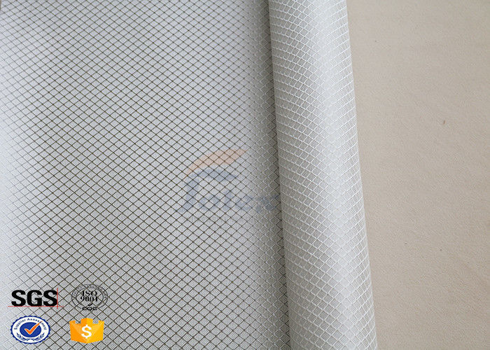 High Intensity Heat Resistant Fiberglass Woven Cloth With Silver Coated