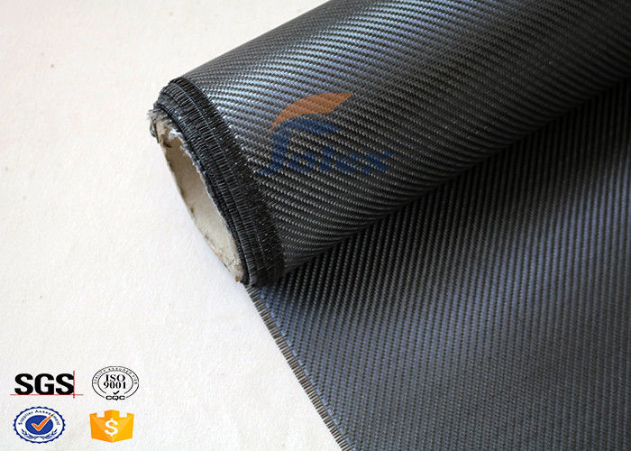 Light Weight Silver Coated Carbon Fiber Fabric  , Twill Carbon Fiber Cloth