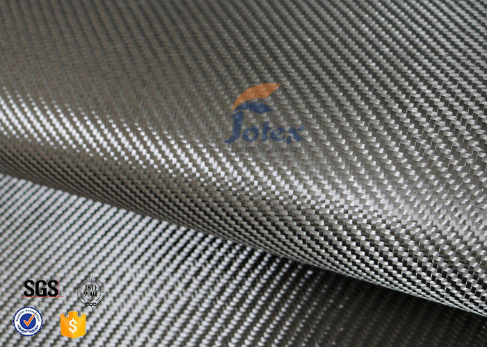 3K 200g 0.3mm Twill Weave Carbon Fiber Fabric For Reinforcement , Thermal Insulator Materials