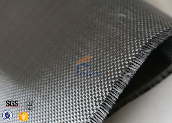 Plain Weave Silver Plated Fabric 3K 240g Carbon Fiber Fabric For Surface Decoration