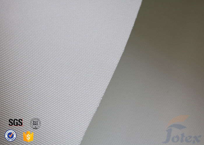 800 G/M2 0.8mm White PU Coated Fiberglass Fabric For Fire Resistant Blanket