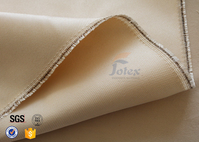 600g 0.7mm Thermal Insulation Materials / 800℃ Satin Weave High Silica Fabric