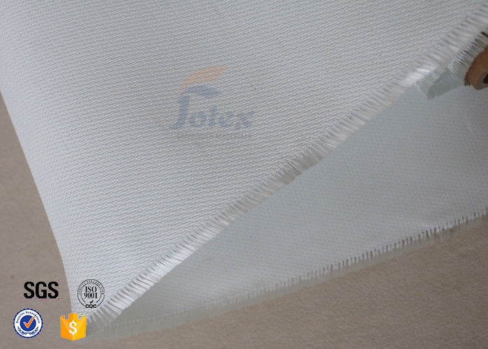 260℃ 0.45mm White Silicone Coated Fiberglass Fabric Fire Blanket 480gsm