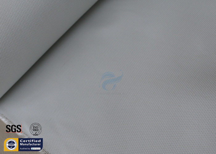 White Silicone Fiberglass Fire Blanket 3732 0.43MM 260℃ Flame Resistant Material