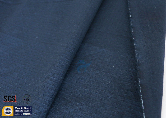 Nomex Aramid Fabric Navy Blue Ripstop 210G 61