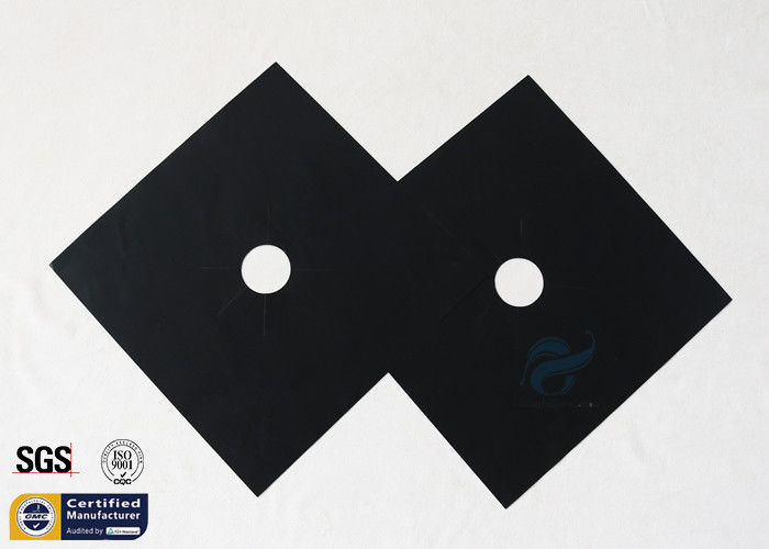 PTFE Coated Fiberglass Fabric Stovetop Burner Protector Non Stick Oil Resistant