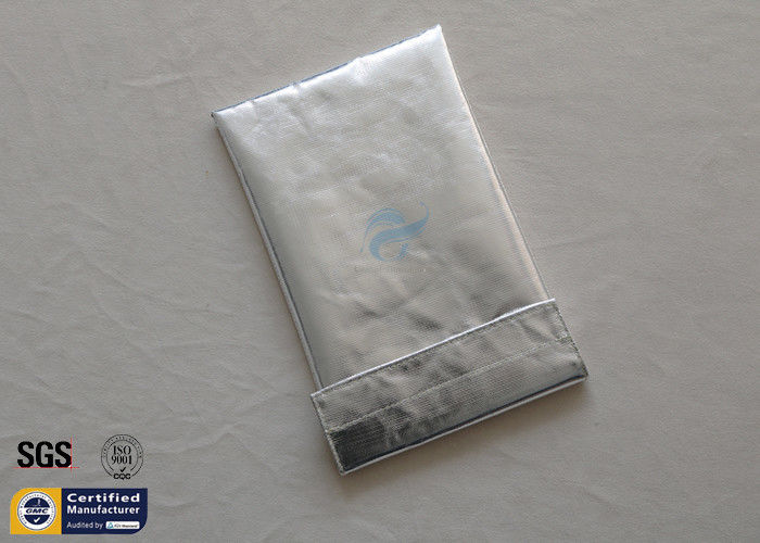 Fireproof Document Bag Envelope Non Irritating Heat Reflective Fiberglass Cloth