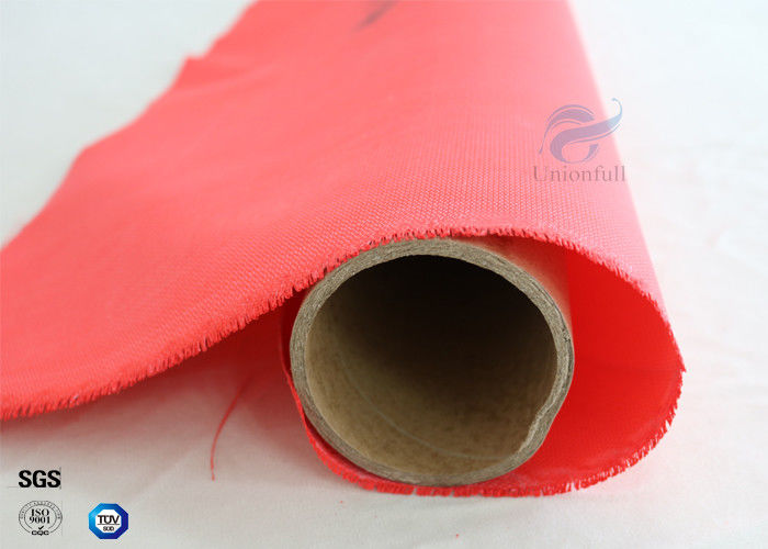 Anti Corrosion 0.45mm 160g 2Sides Coating C-glass Silicone Coated Fiberglass Fabric