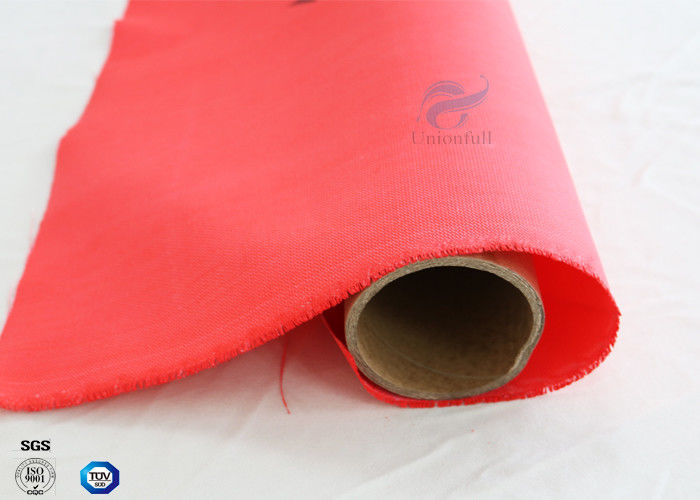 Alkali Free Anti Corrosion Silicone Rubber Coated Fiberglass Fabric 260℃ 0.5mm