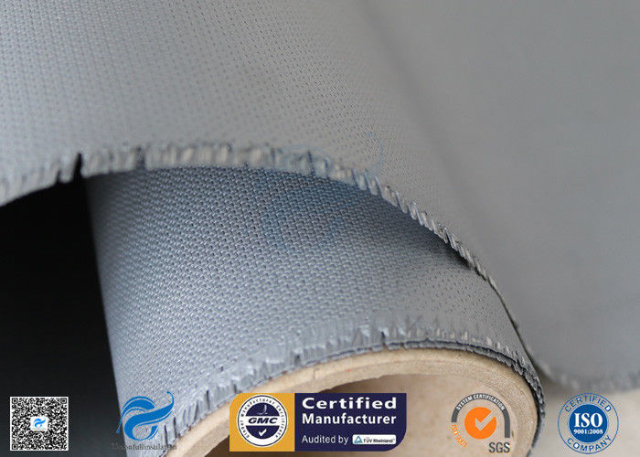 260℃ High Temp Resistant 18oz 0.45mm E - Glass Silicone Coated Fiberglass Fabric