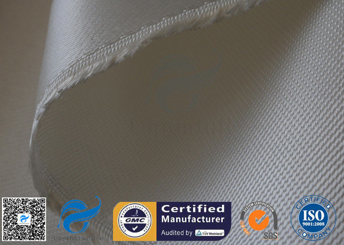 Fireproof Heavy Duty High Silica Fabric Fiberglass Cloth 1.3mm Thickness